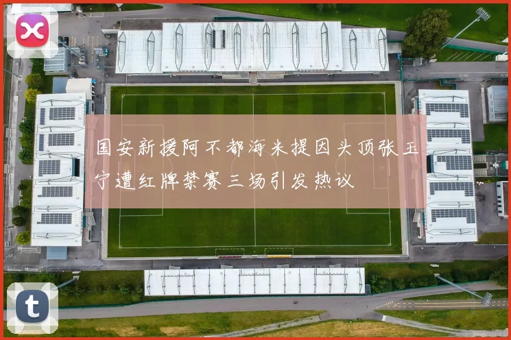 国安新援阿不都海米提因头顶张玉宁遭红牌禁赛三场引发热议